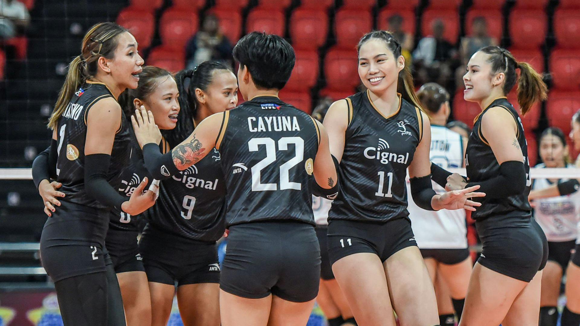 Cignal braces for tough test against PLDT in PVL All-Filipino Conference